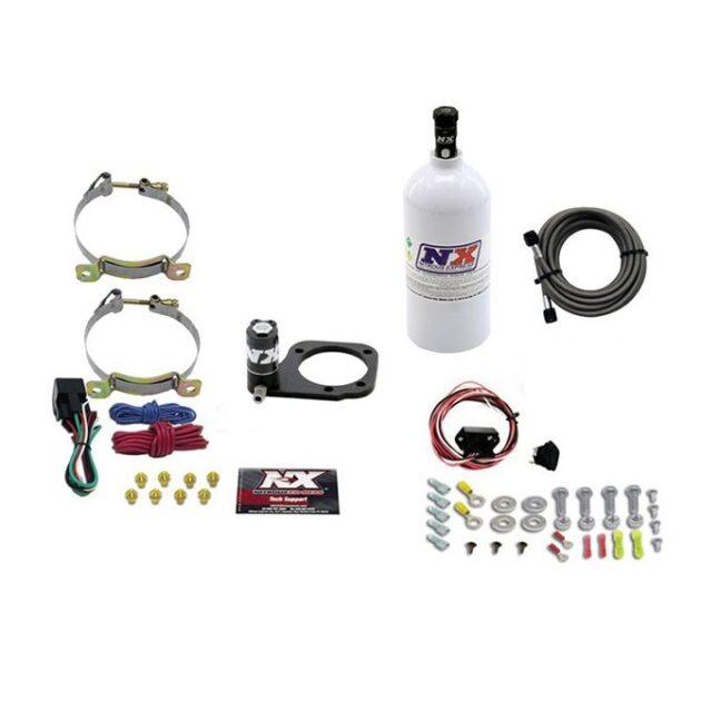 Nitrous Express DRY NITROUS PLATE SYSTEM FOR 2001-UP HARLEY SOFT-TAIL W/ 2.5LB BOTTLE