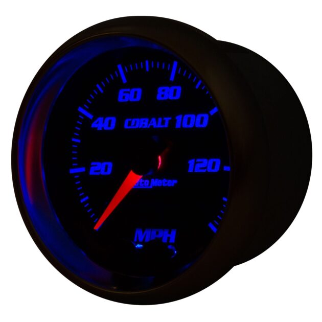 3-3/8 in. GPS SPEEDOMETER, 0-140 MPH, COBALT