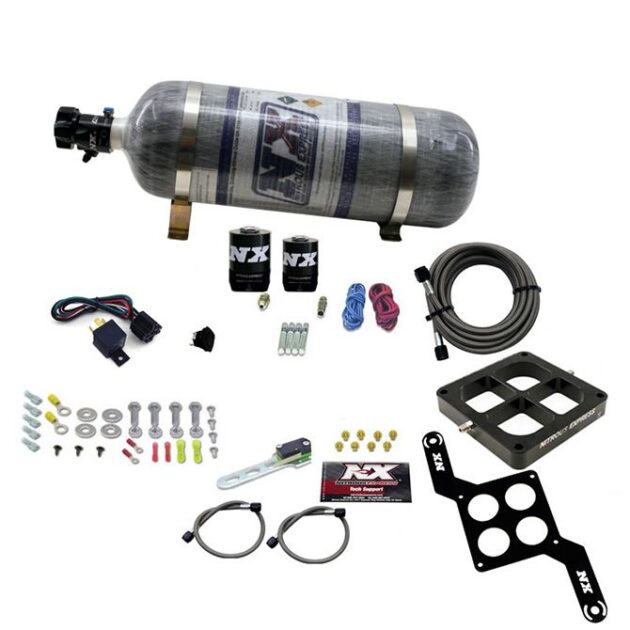 Nitrous Express DOMINATOR SINGLE ENTRY BILLET CROSSBAR, RNC (250-750HP) W/COMPOSITE BOTTLE