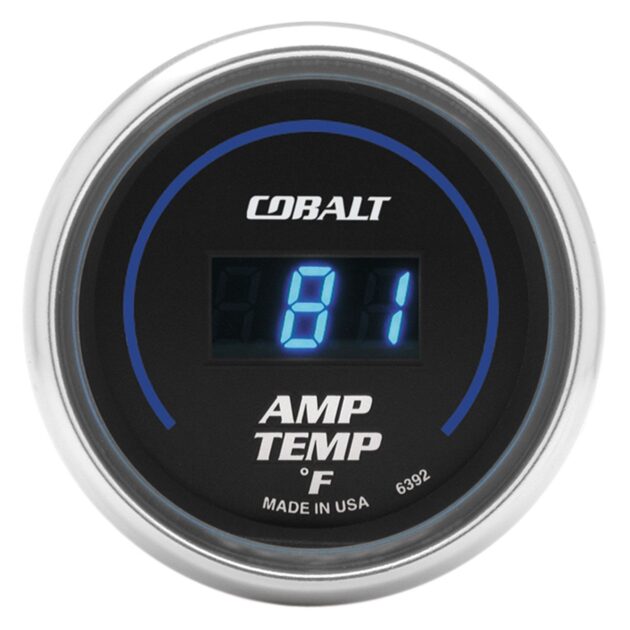 2-1/16 in. AMPLIFIER TEMPERATURE, 0-250 Fahrenheit, COBALT