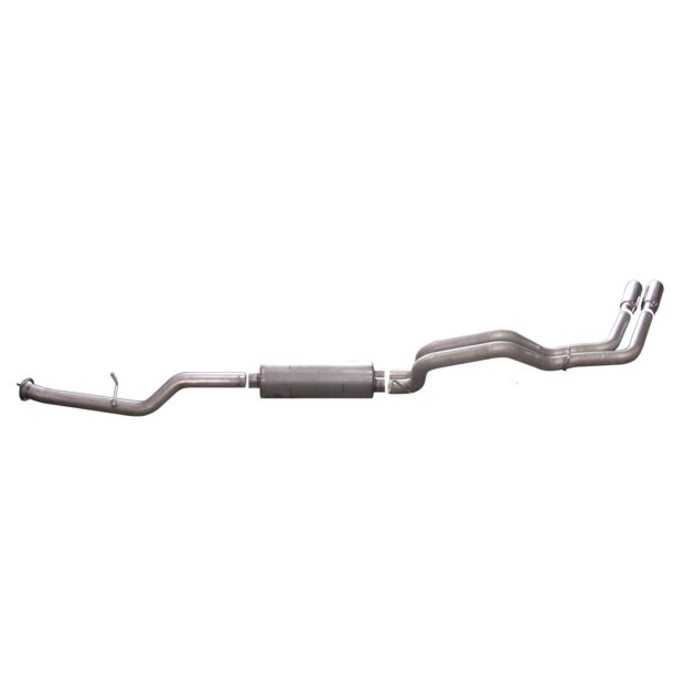 Cat-Back Dual Sport Exhaust System; Stainless