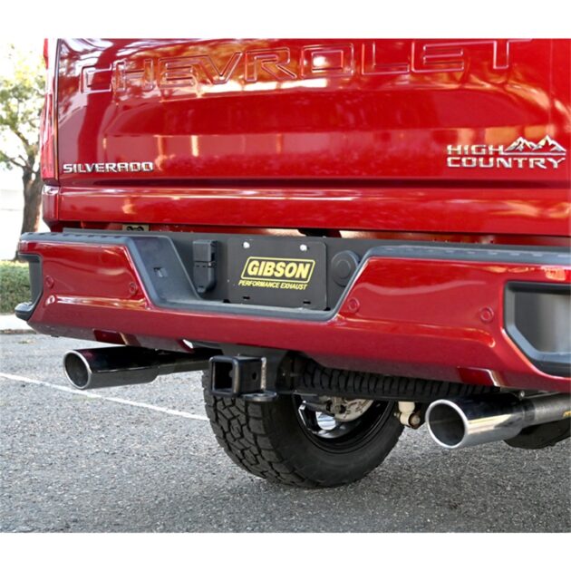 Cat-Back Dual Split Exhaust System; Stainless