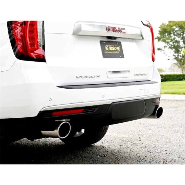 Cat-Back Dual Split Exhaust System; Stainless