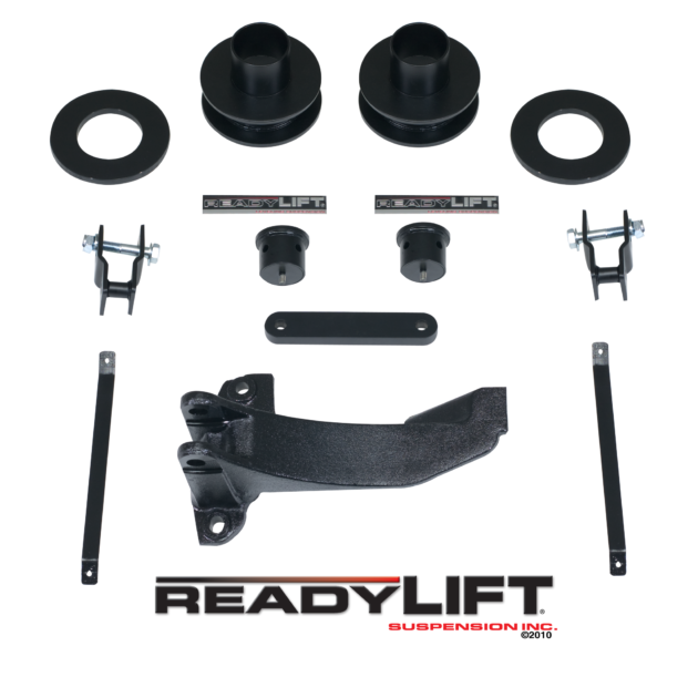 ReadyLIFT 2008-10 FORD F250/F350/F450 2.5'' Front Leveling Kit with Track Bar Bracket