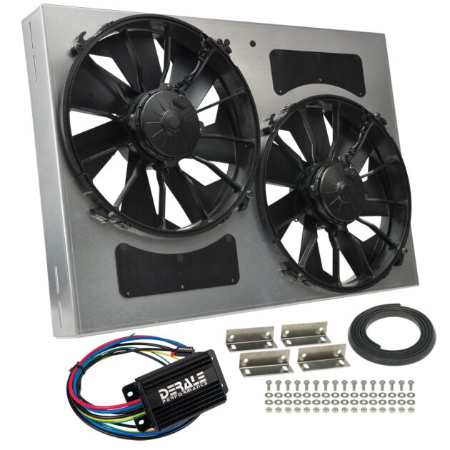 Powerpack - High Output Dual 12" RAD Fan/Aluminum Shroud w/ PWM Controller