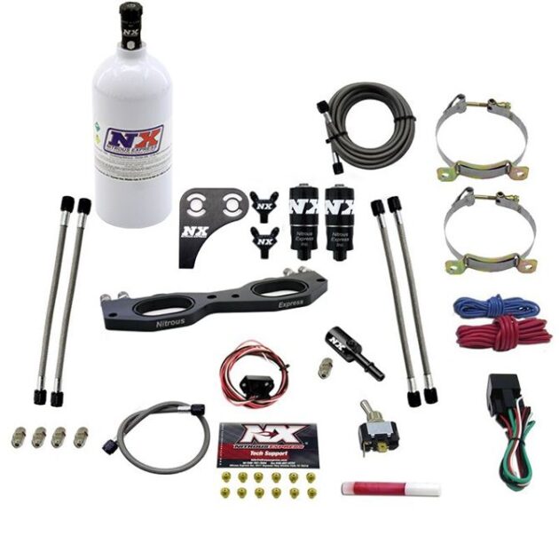 Nitrous Express 900cc RZR PLATE SYSTEM WITH 2.5lb BOTTLE