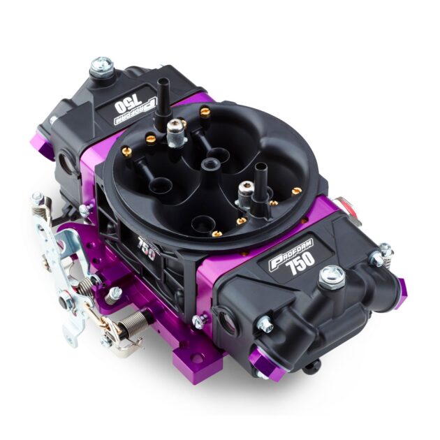 750 CFM, Mechanical Secondary, Black & Purple