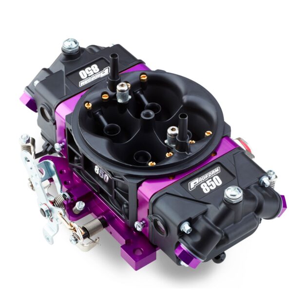 850 CFM, Mechanical Secondary, Black & Purple