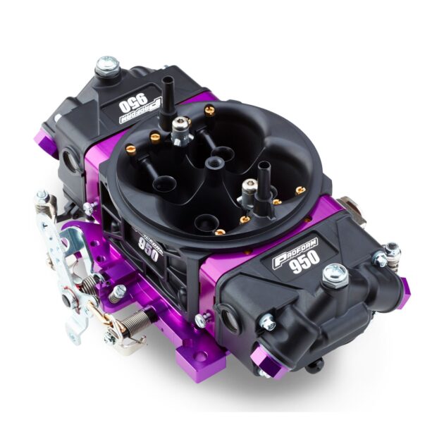 950 CFM, Mechanical Secondary, Black & Purple