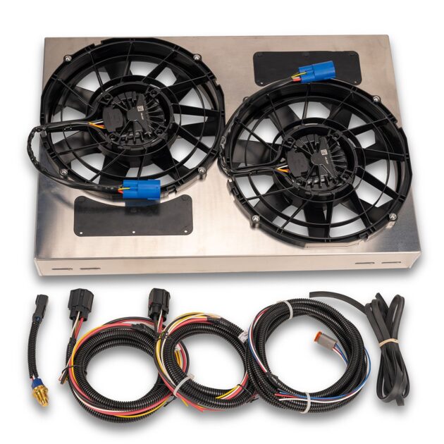 Powerpack - Brushless Dual 12" RAD Fan/Aluminum Shroud w/ PWM Controller