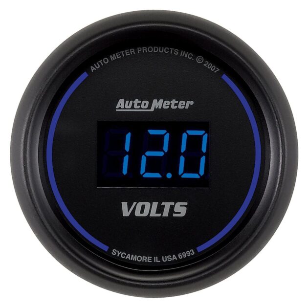 2-1/16 in. VOLTMETER, 8-18V, COBALT DIGITAL