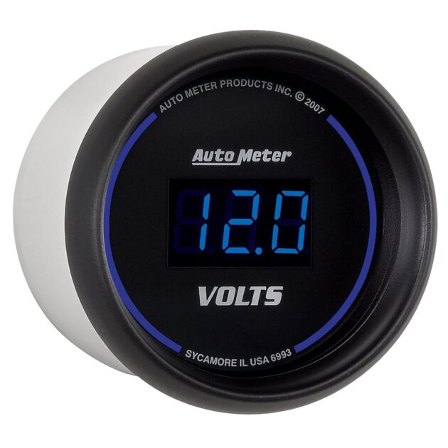 2-1/16 in. VOLTMETER, 8-18V, COBALT DIGITAL