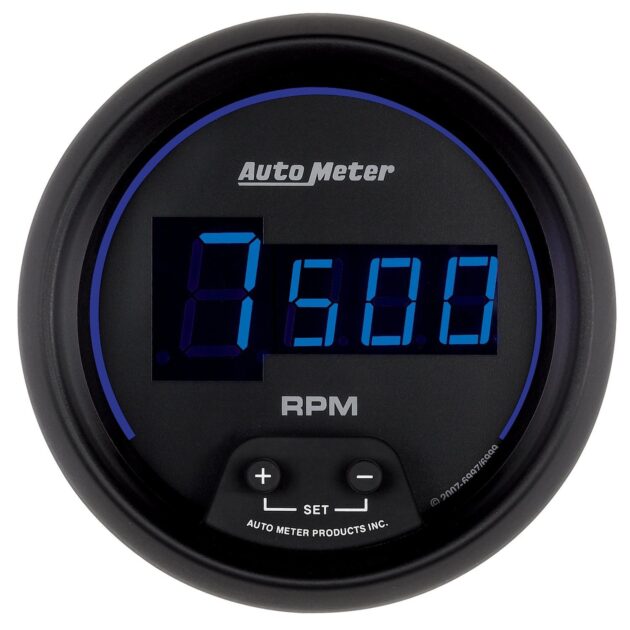 3-3/8 in. IN-DASH TACHOMETER, 0-10,000 RPM, COBALT DIGITAL