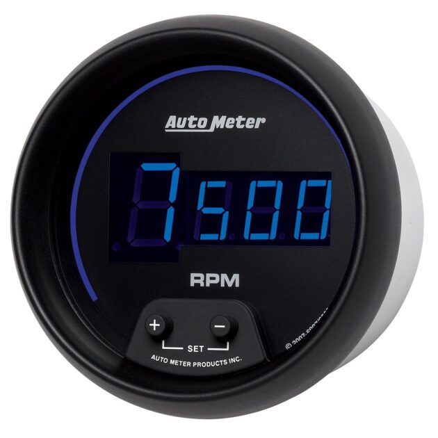 3-3/8 in. IN-DASH TACHOMETER, 0-10,000 RPM, COBALT DIGITAL