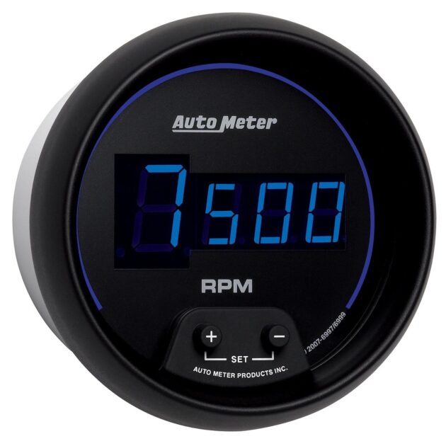 3-3/8 in. IN-DASH TACHOMETER, 0-10,000 RPM, COBALT DIGITAL