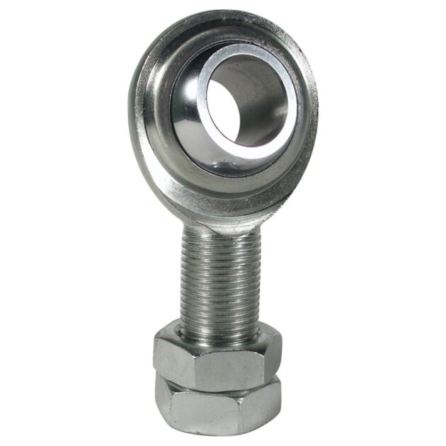Borgeson - Steering Shaft Support - P/N: 700000 - Steering shaft support bearing. Steel rod end style. Includes two jam nuts. Supports all 3/4 in. splined and Double-D steering shaft.