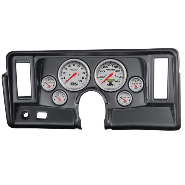 6 GAUGE DIRECT-FIT DASH KIT, NOVA 69-76, ULTRA-LITE