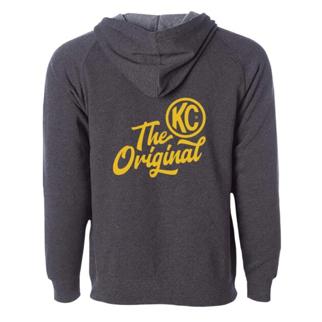 KC The Original Zip-up Hoodie - Heather Gray - Large