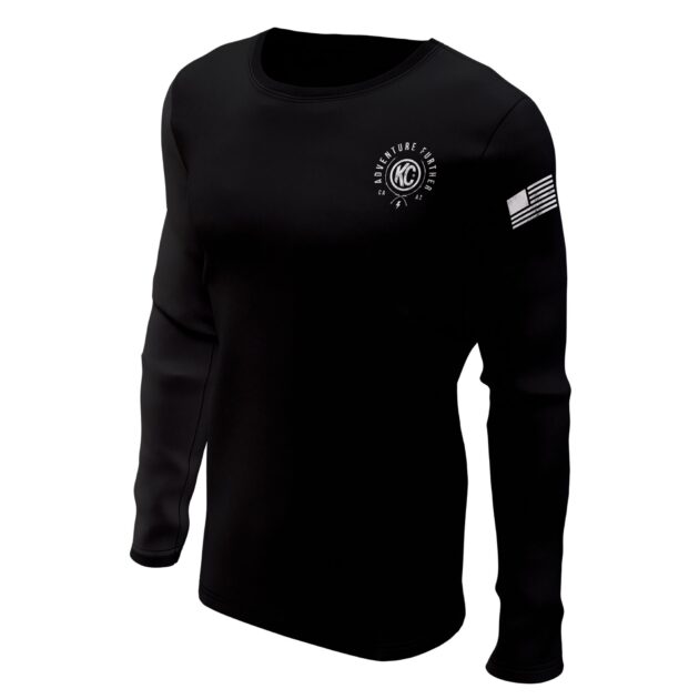 KC Trailblazer Long Sleeve Tee Shirt - Black - X-Large