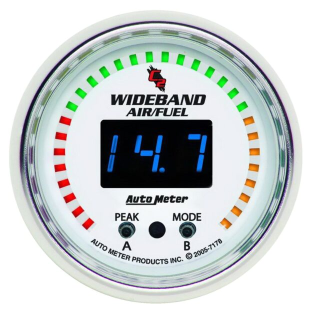 2-1/16 in. WIDEBAND PRO AIR/FUEL RATIO, 6:1-20:1 AFR, C2