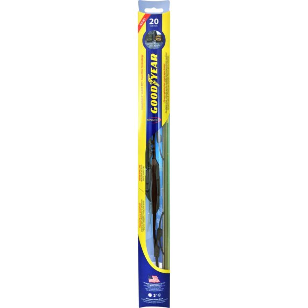 20" Water-Repelling Conventional Wiper Blade with Multi-fit adapters