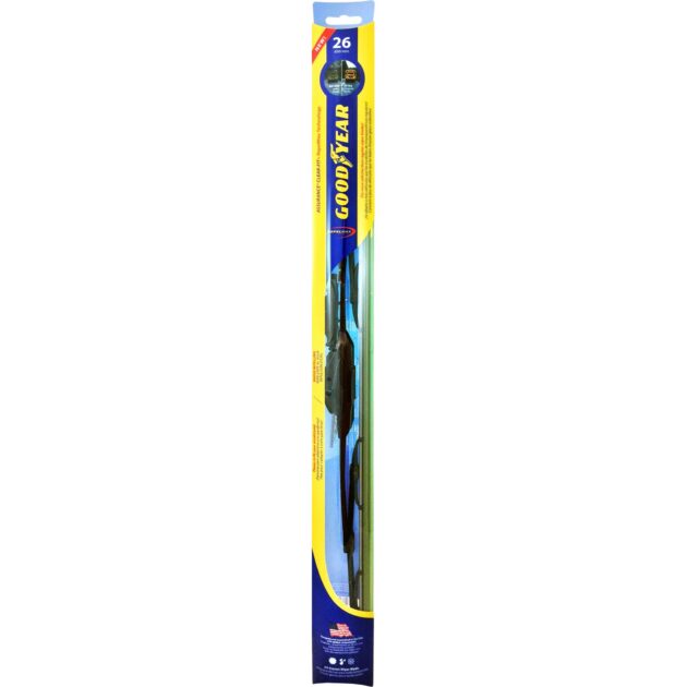 26" Water-Repelling Conventional Wiper Blade with Multi-fit adapters