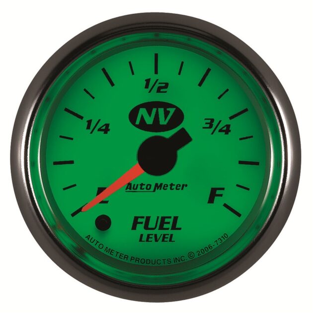 2-1/16 in. FUEL LEVEL, PROGRAMMABLE 0-280 O, NV
