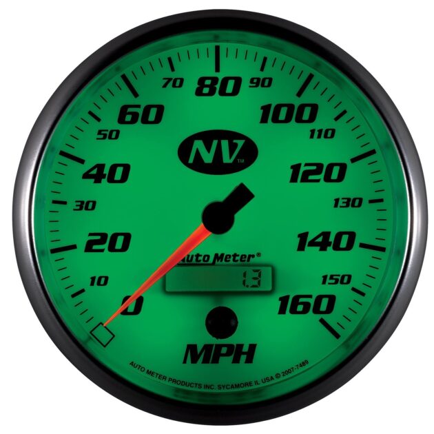 5 in. SPEEDOMETER, 0-160 MPH, NV