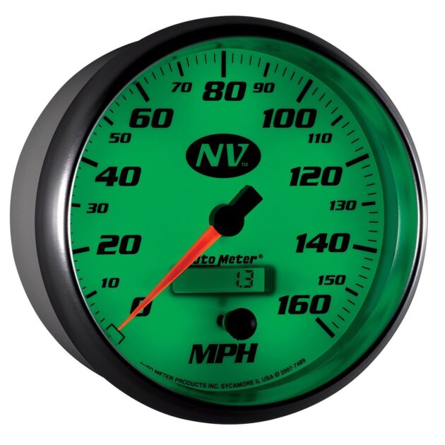 3-3/8 in. IN-DASH TACHOMETER, 0-10,000 RPM, NV