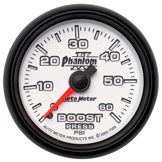 2-1/16 in. BOOST, 0-60 PSI, PHANTOM II