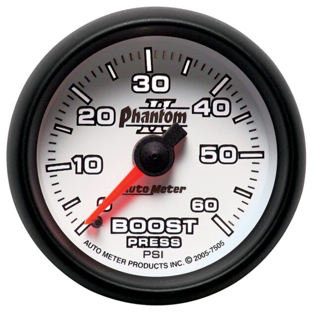 2-1/16 in. BOOST, 0-60 PSI, PHANTOM II