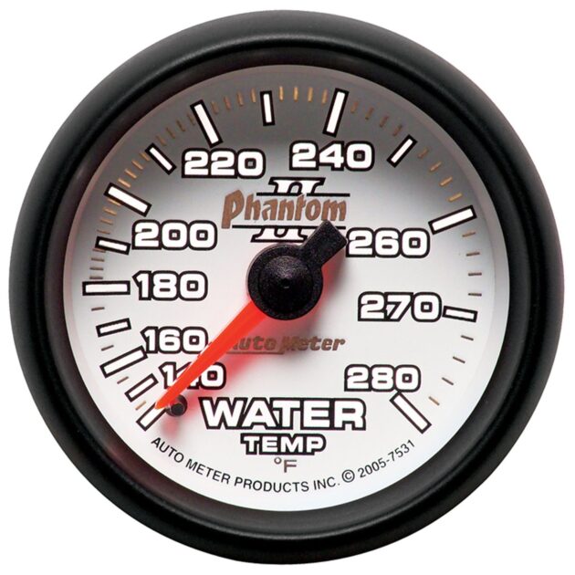 2-1/16 in. WATER TEMPERATURE, 140-280 Fahrenheit, PHANTOM II