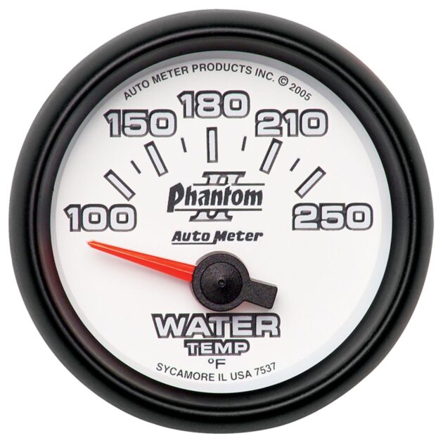 2-1/16 in. WATER TEMPERATURE, 100-250 Fahrenheit, PHANTOM II