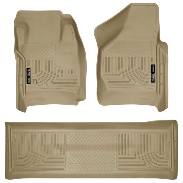 Husky Weatherbeater Front & 2nd Seat Floor Liners (Footwell Coverage) 98383