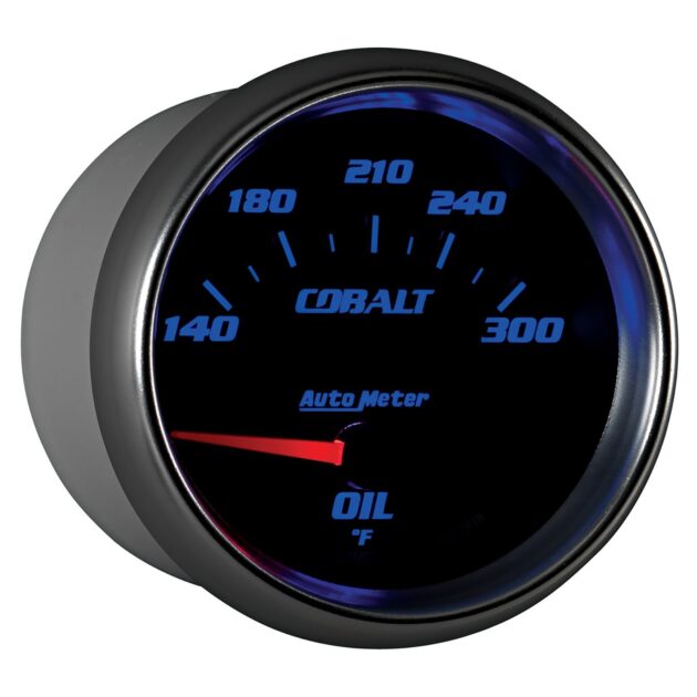 2-5/8 in. OIL PRESSURE, 0-100 PSI, COBALT