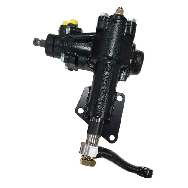 Borgeson - Power Steering Box - P/N: 800131 - Power Steering Conversion Box, 49-51 Mercury Full-Size Cars, includes pitman arm to connect to stock steering linkage.