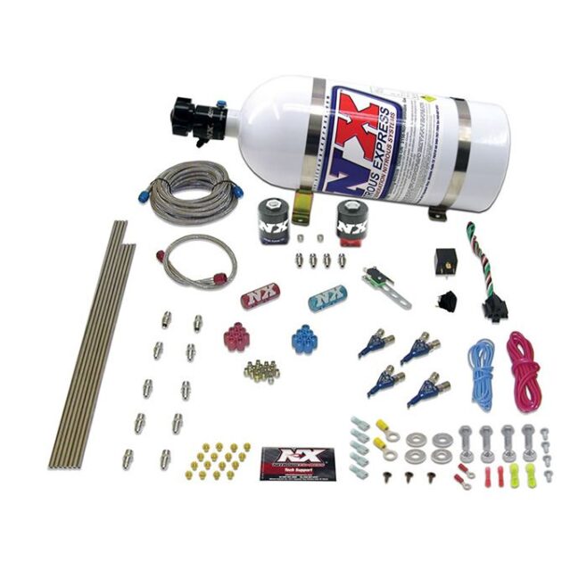 Nitrous Express 4-CYL ALCOHOL (125-175-225-275HP) WITH COMPOSITE BOTTLE