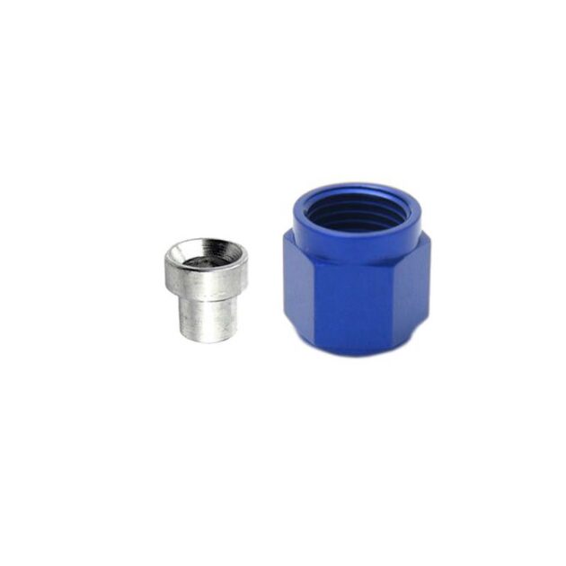 Nitrous Express 3AN B-NUT & SLEEVE (BLUE) EA.