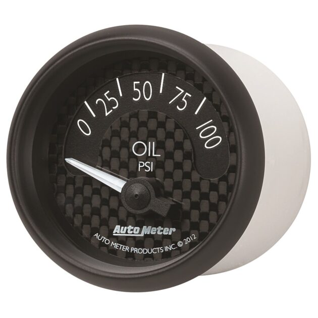 2-1/16 in. OIL PRESSURE, 0-100 PSI, GT