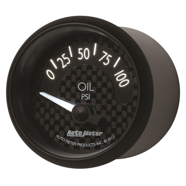 2-1/16 in. OIL PRESSURE, 0-100 PSI, GT