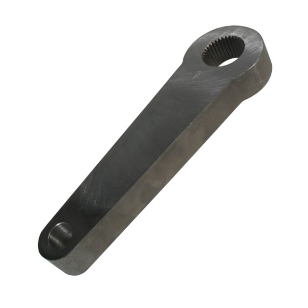 Borgeson - Pitman Arm - P/N: 806003 - Bendable steel pitman arm, flat, 6 in. between centers. Fits GM Saginaw 122/525/605 steering boxes.