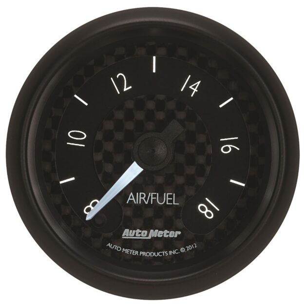 2-1/16 in. WIDEBAND AIR/FUEL RATIO, ANALOG, 8:1-18:1 AFR, GT