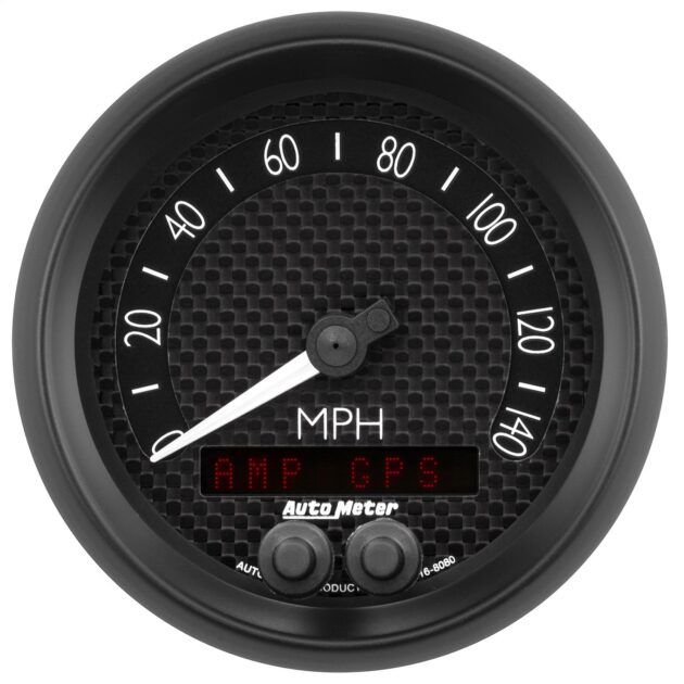 3-3/8 in. GPS SPEEDOMETER, 0-140 MPH, GT