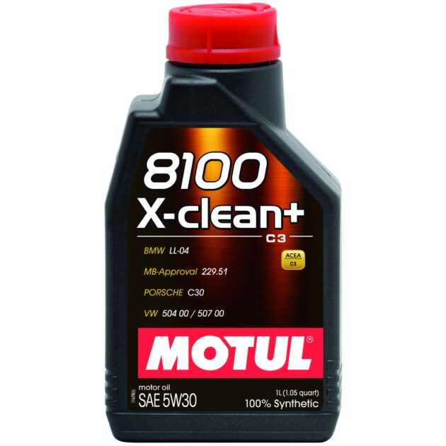 Motul 8100 X-CLEAN + 5W30 12X1L