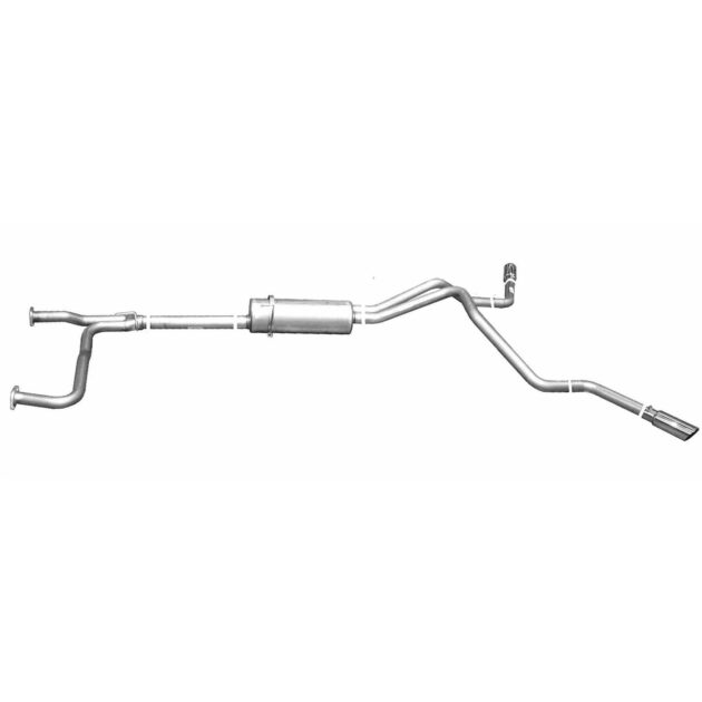 Cat-Back Dual Extreme Exhaust System; Aluminized