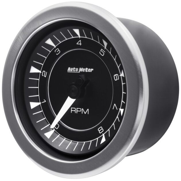 3-3/8 in. TACHOMETER 8K RPM IN-DASH CHRONO