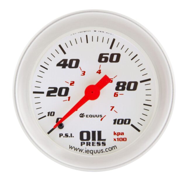 2-5/8 in Mechanical Oil Pressure Gauge