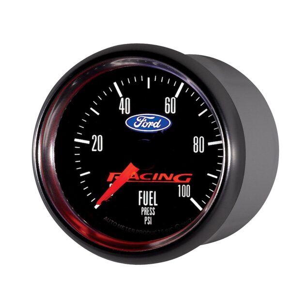 2-1/16 in. FUEL PRESSURE, 0-100 PSI, FORD RACING