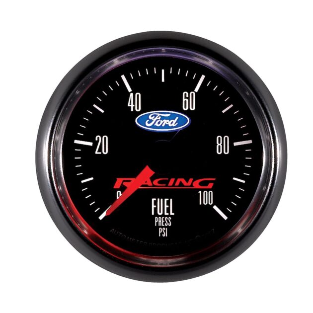 2-1/16 in. FUEL PRESSURE, 0-100 PSI, FORD RACING