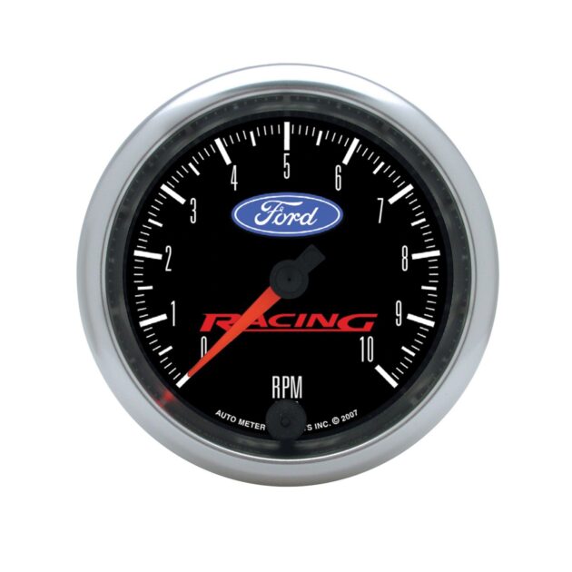 3-3/8 in. IN-DASH TACHOMETER, 0-10,000 RPM, FORD RACING